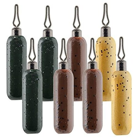 Vmc Tungsten Rugby Weight, 12 Oz, Green Pumpkin, 2PK TRW12GNPPK